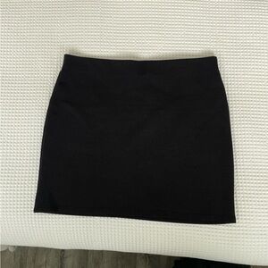 H&M Classic Black Mini Skirt